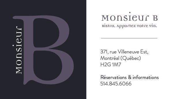 Monsieur B